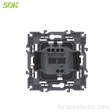 SOK 10A 250V villanyfali kapcsolók Csavar nélküli